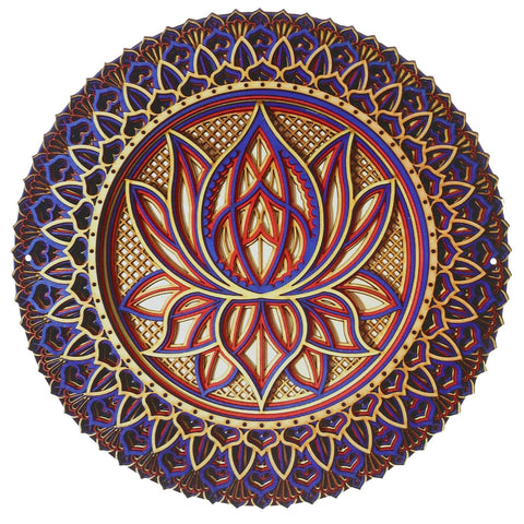 Metal Wall Hanging Art Mandala Indoor Outdoor Living Room Decoration Metal Crafts Home Decor Boho Decorations Boho In Australia - Darrahopens