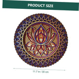 Metal Wall Hanging Art Mandala Indoor Outdoor Living Room Decoration Metal Crafts Home Decor Boho Decorations Boho In Australia - Darrahopens