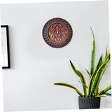 Metal Wall Hanging Art Mandala Indoor Outdoor Living Room Decoration Metal Crafts Home Decor Boho Decorations Boho