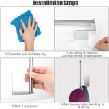 Toilet Paper Holder Self Adhesive - Kitchen Washroom Adhesive Toilet Roll Holder No Drilling for Bathroom Stick In Australia - Darrahopens