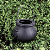 2 pcs Halloween Cauldron - Blow Mold Plastic Party Accessory - Candy Holder for Kids - Halloween Party Favors & Supplies