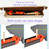Precise Contour Scribe Tool , Upgrade Contour Measuring Tool with Adjustable Lock for Woodworking Finish Carpente