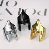 3 pcs Men's Women's Stainless Steel Ring Spartan Knight Helmet Greek Warrior Nordic Viking Mask Punk Biker Rings