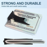 Batman Money Clip for Men, Minimalist Carbon Fiber Money Clip, Money Clip for Bills, Credit Black
