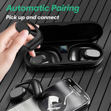 Open Ear Headphones Wireless Bluetooth Air Bone Conduction Headphones Head Set Bluetooth Open Ear Bone Conduction Earbuds