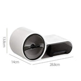 Creative Toilet Paper Holder Toilet Tissue Box Wall-Mounted Paper Holder Storage Box Toilet Paper Holder Punching Home Decoration