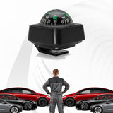 Car Compass, Adjustable Car Compass Ball , Car Dashboard Accessories, Portable Navigation Guide Ball, Universal Compass