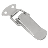 Toggle Latch Spring Loaded Toggle Latch, 2Pieces Catch Clamp Clip Silver Catch Hasp Clamp Clip Duck Billed Buckle for Trunk, Case In Australia - Darrahopens