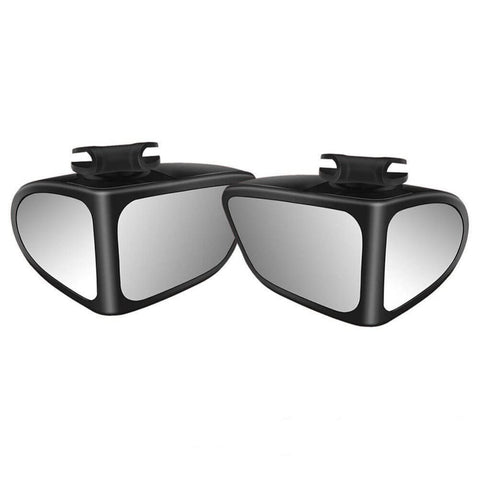 2 in 1 Blind Spot Mirror Convex Wide Angle Rear View Mirror 360 Degree Rotation Adjustable Universal Car Auxiliary Mirror Front In Australia - Darrahopens