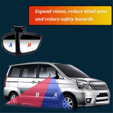 2 in 1 Blind Spot Mirror Convex Wide Angle Rear View Mirror 360 Degree Rotation Adjustable Universal Car Auxiliary Mirror Front In Australia - Darrahopens