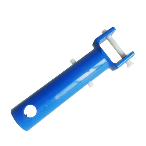 2Pcs Swimming Pool Spa Vacuum Head Handle Replacement, Durable Blue V Shape Clip Brush Head Handle Replacement Pool Accessories In Australia - Darrahopens