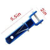 2Pcs Swimming Pool Spa Vacuum Head Handle Replacement, Durable Blue V Shape Clip Brush Head Handle Replacement Pool Accessories In Australia - Darrahopens