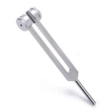 128 HZ Weighted Tuning Fork Diapason Medical 128 hertz Tuning Forks for Healing 128HZ with Silicone Hammer Cleaning Cloth
