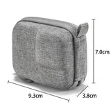 Mini Protective Body Bag Carrying Case, Portable Sports Camera Compact Cover Shell Accessories (Gray, )