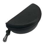 Sunglasses Case Double Eyeglass Reading Glasses Case Portable Bag Travel Case Portable Travel Zipper Eyeglasses Case