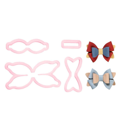 4 pcs Bow Tie cookie cutter Bowtie Cookie,Baking Cookie Gadgets Biscuit Mold Bowknots Shaped Cookie Mold Cutting Mold