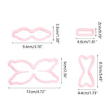 4 pcs Bow Tie cookie cutter Bowtie Cookie,Baking Cookie Gadgets Biscuit Mold Bowknots Shaped Cookie Mold Cutting Mold