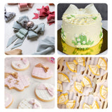 4 pcs Bow Tie cookie cutter Bowtie Cookie,Baking Cookie Gadgets Biscuit Mold Bowknots Shaped Cookie Mold Cutting Mold