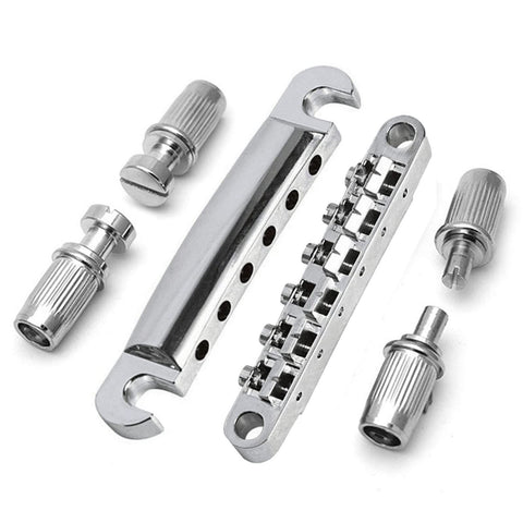 Electric Guitar Tune- Tailpiece Bridge Set w/Studs Mounting Accessories Fit For Replacement Parts In Australia - Darrahopens