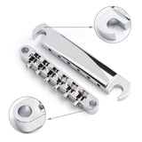 Electric Guitar Tune- Tailpiece Bridge Set w/Studs Mounting Accessories Fit For Replacement Parts