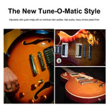 Electric Guitar Tune- Tailpiece Bridge Set w/Studs Mounting Accessories Fit For Replacement Parts