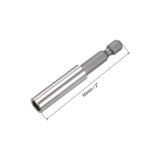Extend Socket 1pc Magnetic Screwdriver Extension Socket Drill Bit Holder 1/4inch Hex Power Tool 60mm