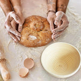 Bread Proofing Baskets Round Dough Proofing Bowls w/Liners Perfect for Home Sourdough Bakers Baking