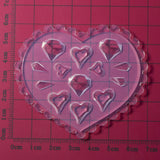 5 pcs 3D Mini Moulds,Resin Nail Art Casting Molds,Nail Art Template Silicone Nail Carving Mold for Nail Decoration