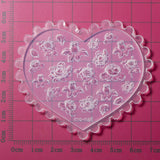 5 pcs 3D Mini Moulds,Resin Nail Art Casting Molds,Nail Art Template Silicone Nail Carving Mold for Nail Decoration