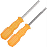 2 pcs Screwdriver Set, 3.8mm & 4.5mm Security Screwdriver Bit Screwdriver Tools for Opening Cartridges & Systems - Orange