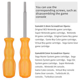 2 pcs Screwdriver Set, 3.8mm & 4.5mm Security Screwdriver Bit Screwdriver Tools for Opening Cartridges & Systems - Orange