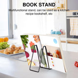Plate Display Stands 6 Packs, Plate Holders for Display Metal Black Frame Stand for Book,Picture,Photo Easel, Platter(3 Inch)