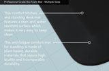 Anti Fatigue Ergonomic Gel & Foam Floor Standing Comfort-Non Slip Cushioned Kitchen Mat or Standup Pad