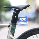 2 set Bike Race Number Plate Mount Holder, Racings Cards Bracket Bike Race Number Bracket for Bicycle Parts Bike