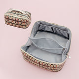 4 pcs Large Makeup Bag, Cute Cosmetic Bag for Women Girls, Floral Coquette Aesthetic Toiletry Bag, Travel Make Up Organizer Bag In Australia - Darrahopens