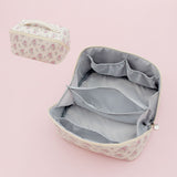 4 pcs Large Makeup Bag, Cute Cosmetic Bag for Women Girls, Floral Coquette Aesthetic Toiletry Bag, Travel Make Up Organizer Bag In Australia - Darrahopens