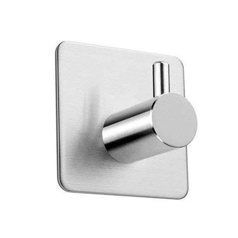 ３ Pack Stainless Steel Towel Hooks Heavy Duty Waterproof Wall Hooks Self Adhesive Coat Robe Towel Hooks for Bathrooms In Australia - Darrahopens