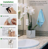 ３ Pack Stainless Steel Towel Hooks Heavy Duty Waterproof Wall Hooks Self Adhesive Coat Robe Towel Hooks for Bathrooms In Australia - Darrahopens