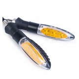 1pairs Turn Signals Motorcycle LED Turn Signals Yellow Signal Lamp Motorbike Front Rear Flashing Signal Light Motorcycle In Australia - Darrahopens