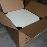 ４Pcs Packaging Edge Protectors, Plastic Heavy Duty Shipping Box Corner Protectors Corner Guards for Boxes, Cartons, Panel Packagin