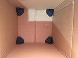 ４Pcs Packaging Edge Protectors, Plastic Heavy Duty Shipping Box Corner Protectors Corner Guards for Boxes, Cartons, Panel Packagin