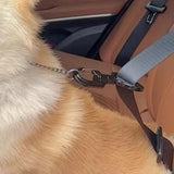Dog Car Seat Belt Buckle, Safety Belt Hook for Dog Car Accessory Pet Protection, Rotatable Dog Seatbelt Clip Pet Safety Carabiner