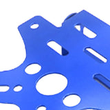 Motorcycle License Plate,Motorcycle License Plate Mount Holder Bracket Angle Adjustment Folding Blue Motorcycle License Mount