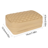 Car Tissue Holder Standard Tissue Boxes, Facial Tissue Holder for Auto Headrest, Faux Leather Napkin Box Cover, Large Capacity