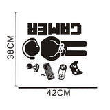 Wall Stickers Vinyl Gaming Wall Decals for Boys Kids Men Video Game Room Black Game Wall Decals Boy Wall Art DIY Boys Gift