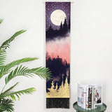 Tapestry Wall Hanging - 2PCS Forest Tree Sunset Starry Night Sky Nature Landscape Tapestries for Bedroom In Australia - Darrahopens