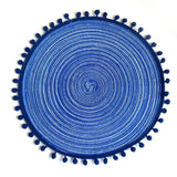 Textured Placemats 15 Inches Round, Set of 4 – Modern Traycloth Table Mats for Home, Dining Room Décor, Banquets, Indoor In Australia - Darrahopens