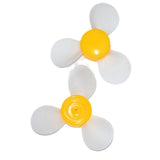 2 pcs Toy Soft Fan Blade, Three Blade Propeller Light in Weight Wear Resistant High Durability for Mini Fan for Scientific In Australia - Darrahopens