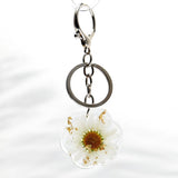 3 pcs Pressed Flower Keychain, Keychains for Women,Handmade flower Keychain,Personalized Cute Keychain,Charm Keychain Presents