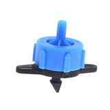 Pressure Compensating Dripper 2 GPH 8L/H Emitter for Garden Lawn Drip Irrigation with Barbed Hose Connector, Plastic Black Blue In Australia - Darrahopens